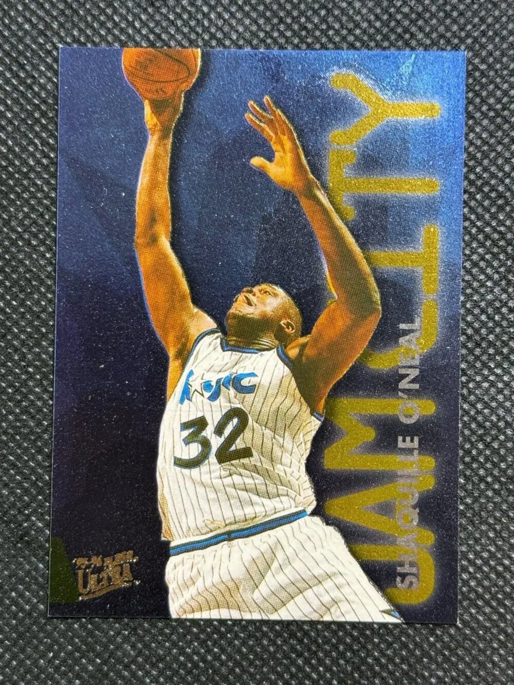 1995-96 Fleer Ultra - Jam City Shaquille O'Neal #9 Orlando Magic HOF